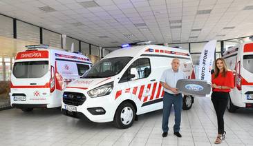Александровска болница София вече ще може да обслужва спешни случаи с най-новите и богато оборудвани линейки Ford Transit Custom